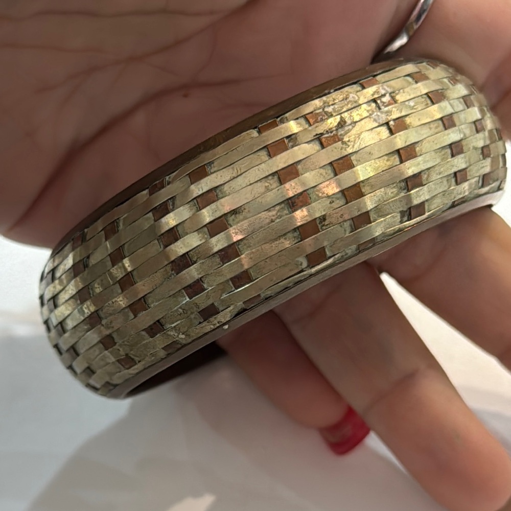 Made in India  Gold-Tone Bangle Bracelet